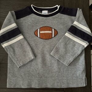 Vintage Baby Boy Gymboree Football Sweater 2004